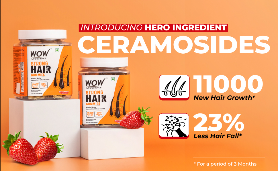WOW Life Science Strong Hair Gummies