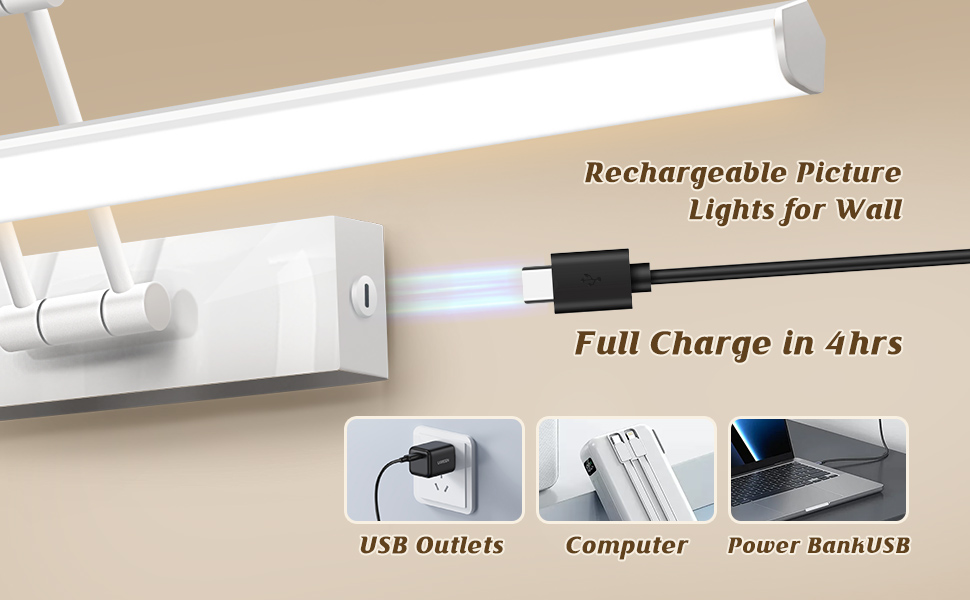 Wireless Art Lights for Paintings