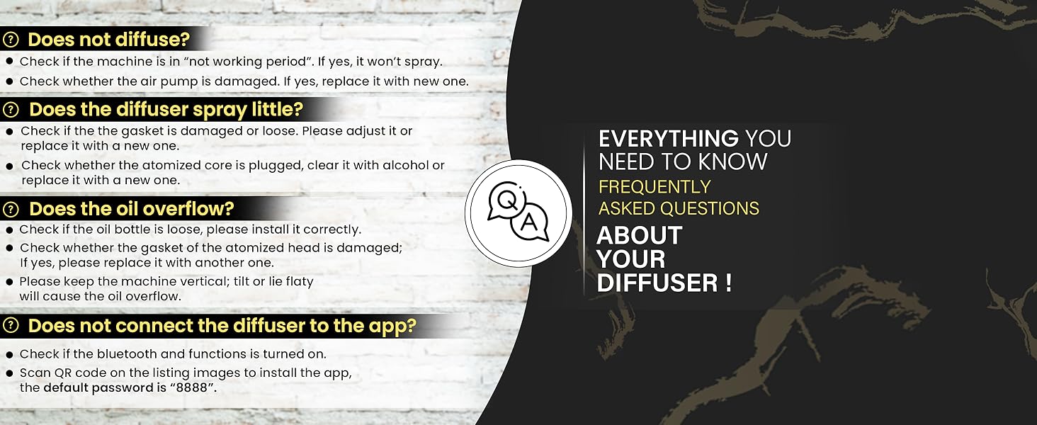 smart bluetooth diffuser essential oil wall diffuser air machine wall mounted 500 SqFt coverage