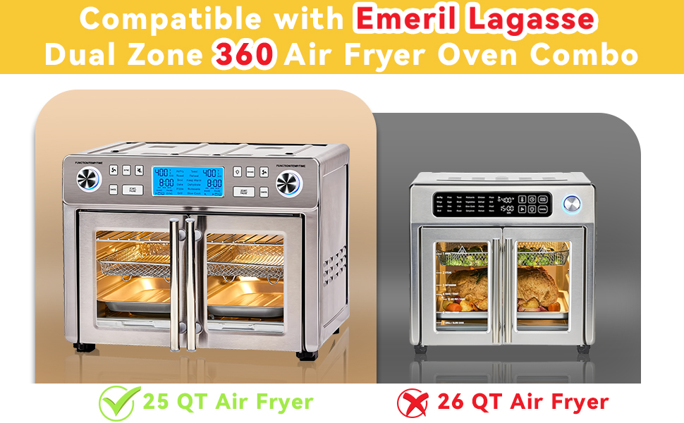 crumb tray for emeril lagasse 25 qt air fryer