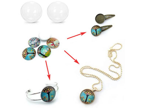 glass cabochon
