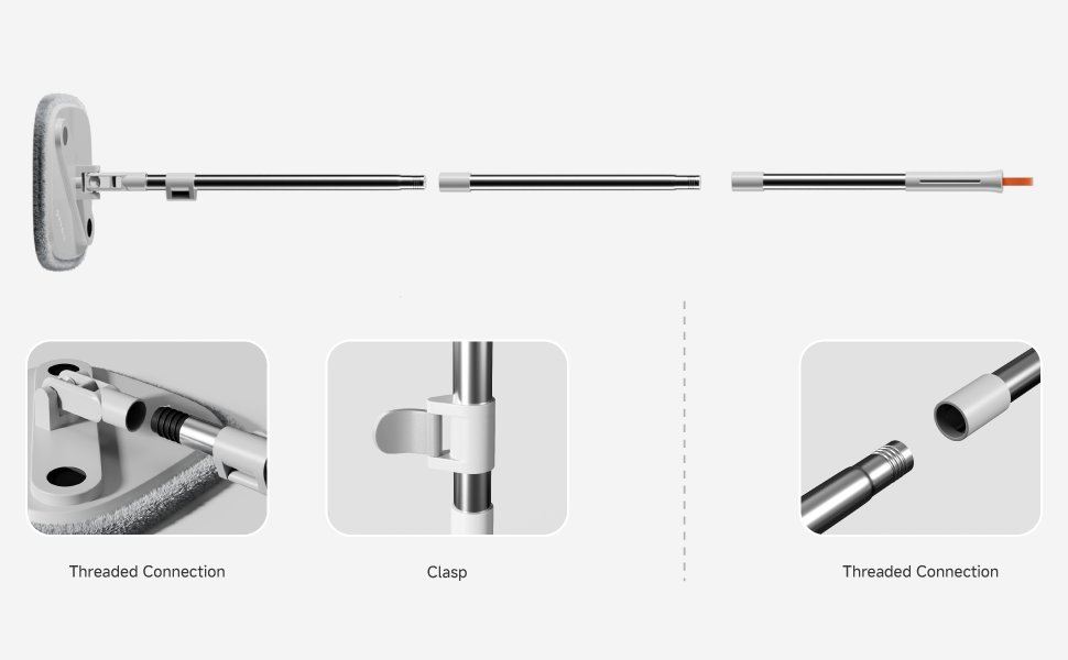 Adjustable Length Mop Handle