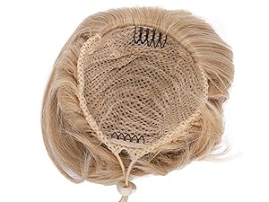 CCAISHA by PRETTYSHOP Haardutt Audrey Haarknoten Zopf Haarteil Hepburn-Dutt Haargummi 