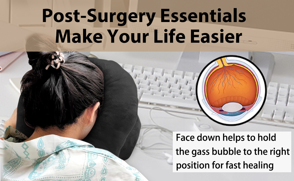 Breathe Easy Face Down Pillow Face Down Pillow for Sleeping, Face Down Pillow