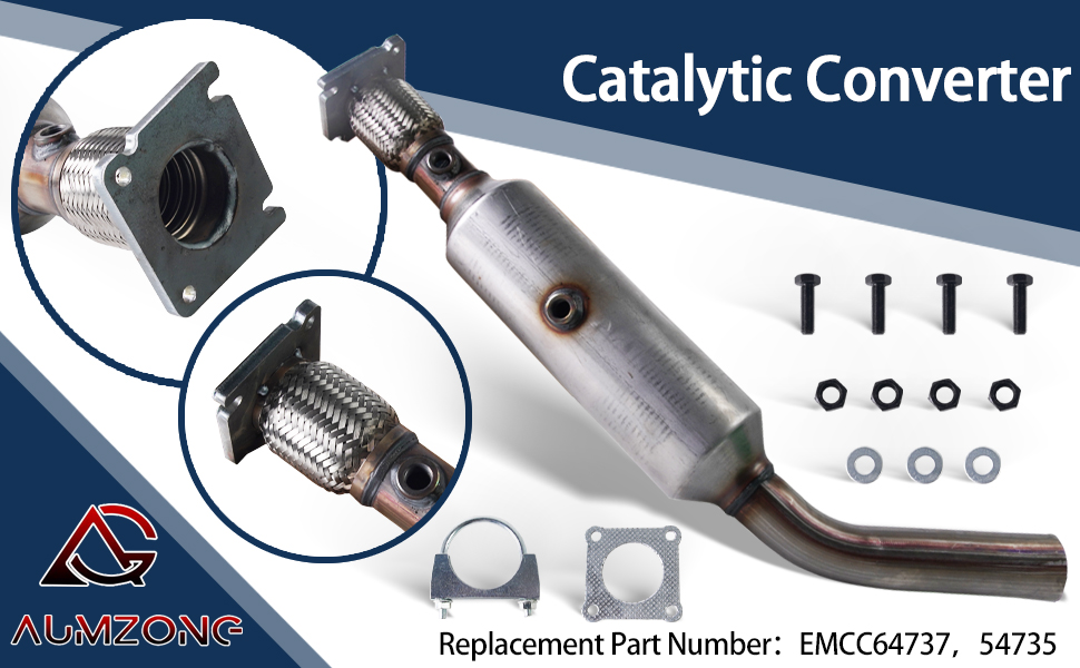 Aumzong Catalytic Converter Fit for 20072017 Jeep Compass