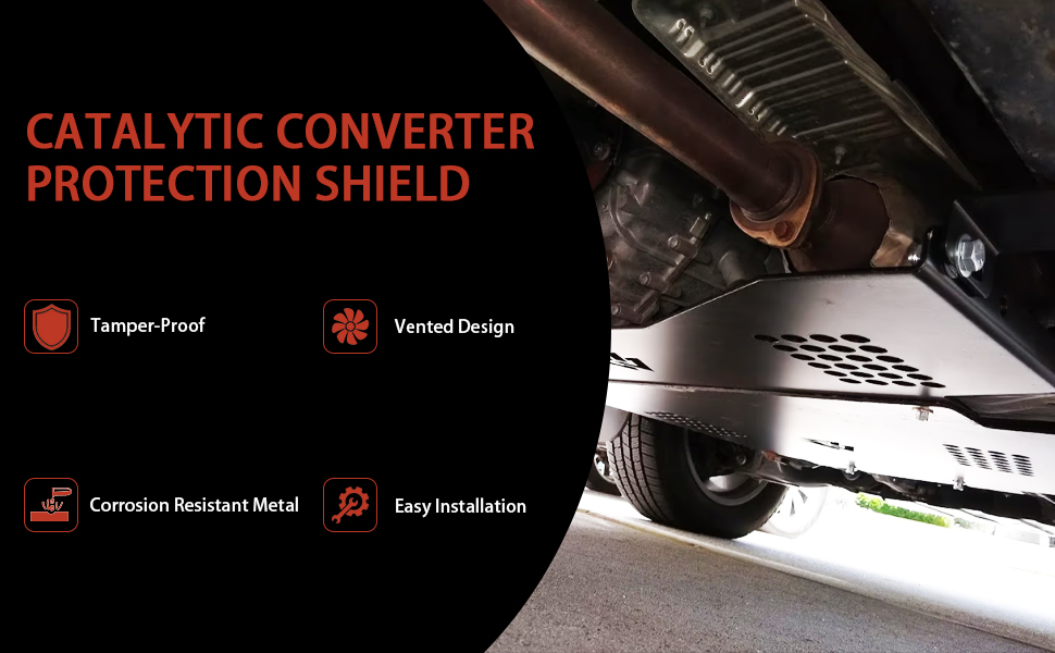 Aumzong Catalytic Converter Protection Shield Catalytic