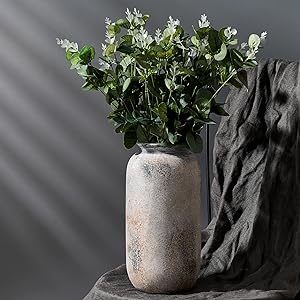 Amazon.com: Vaseking Ceramic Farmhouse Vase for Decor | 11.5