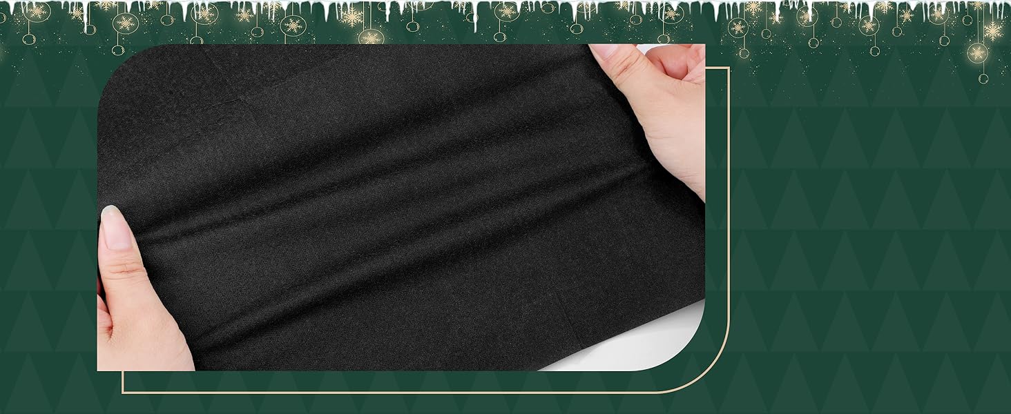 Ideal for bathrooms and kitchens, these napkins add elegance to holiday celebrations.