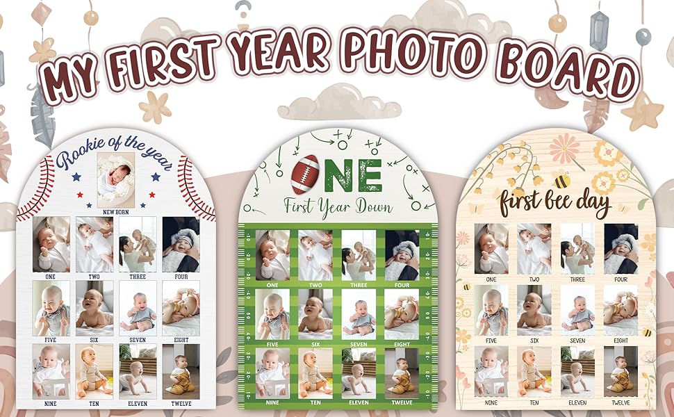 My First Year Photo Board