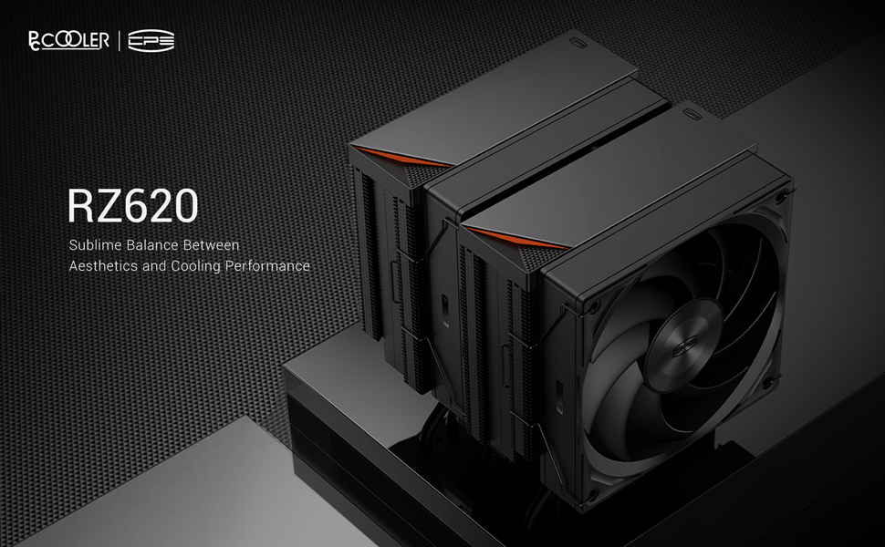 PCCOOLER CPS RZ620 CPU Cooler Black
