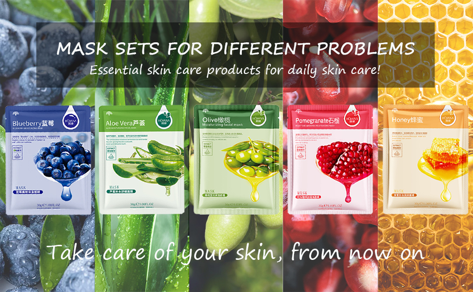 face masks skincare