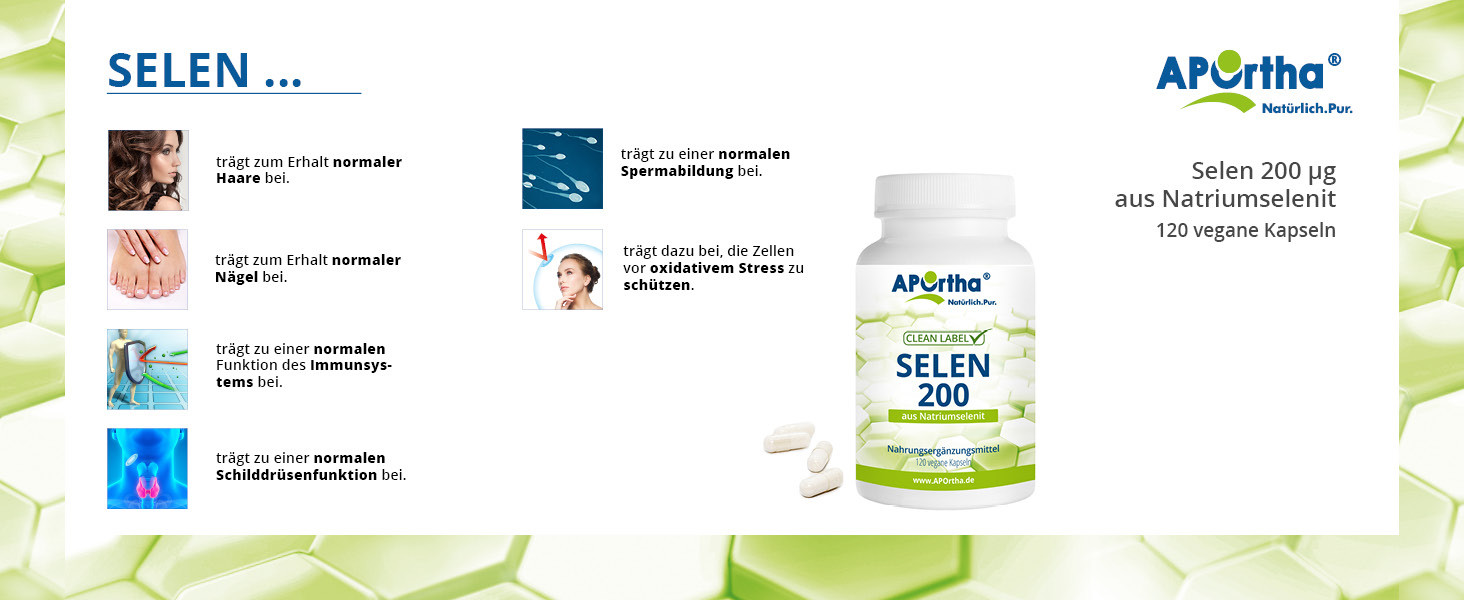 APOrtha Selen 200 aus Natriumselenit Zusammenfassung