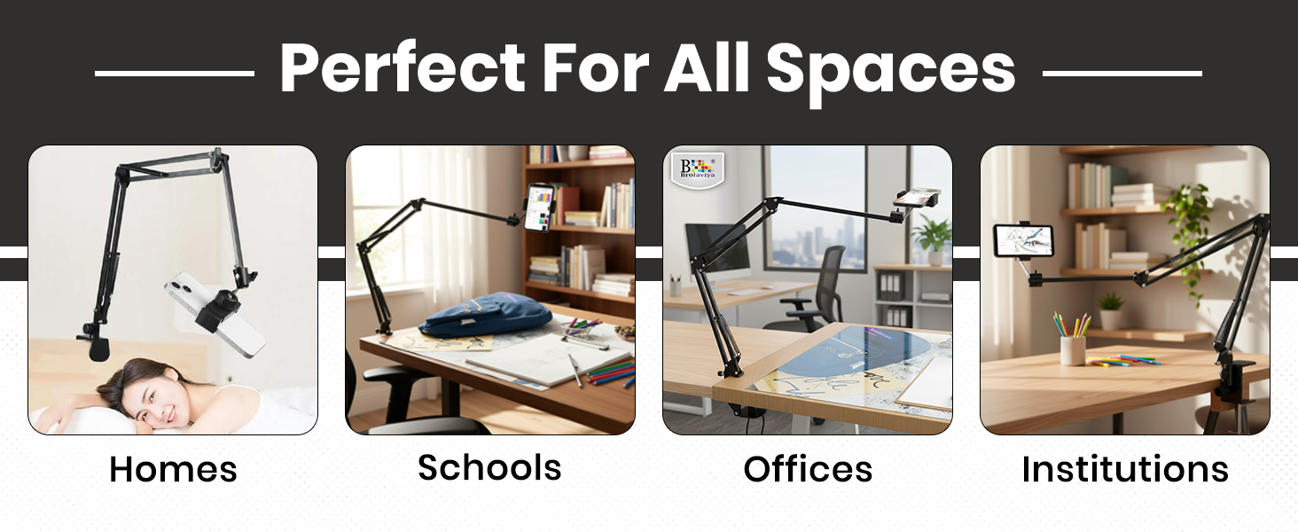 SPN-JGSP Overhead Video Mobile Stand with Extra Long Arm