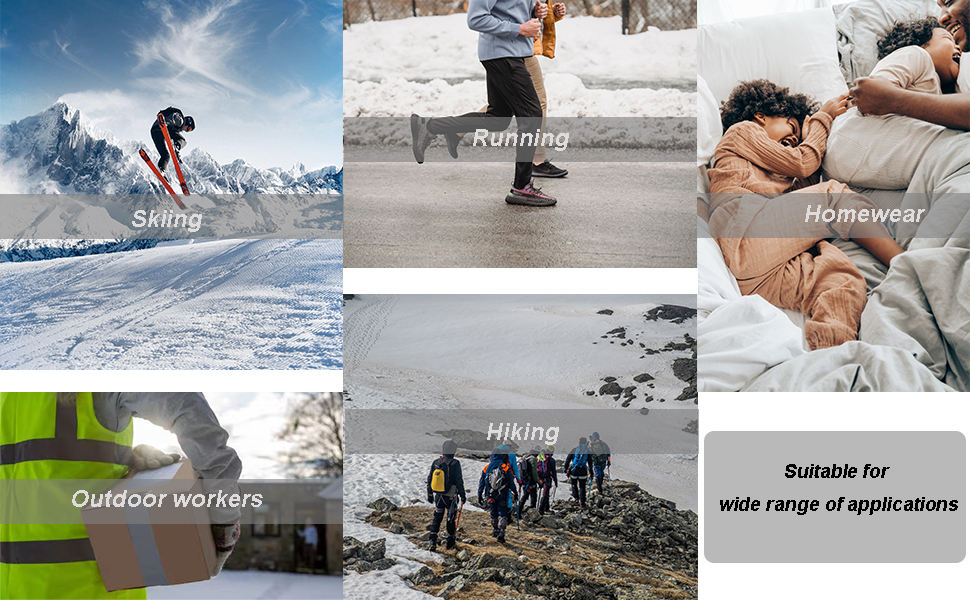 Odoland Womens Thermal Base Layer 2 sets, Ski Thermal Underwear Quick