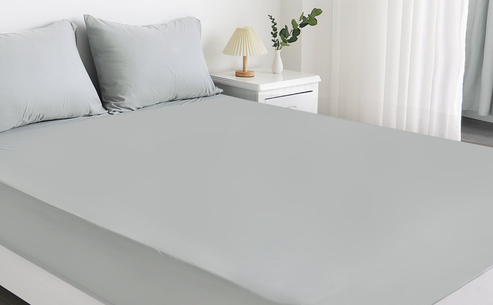 2 Pack Full Size Mattress Protector Waterproof Cover, Waterproof Bed Full Fitted