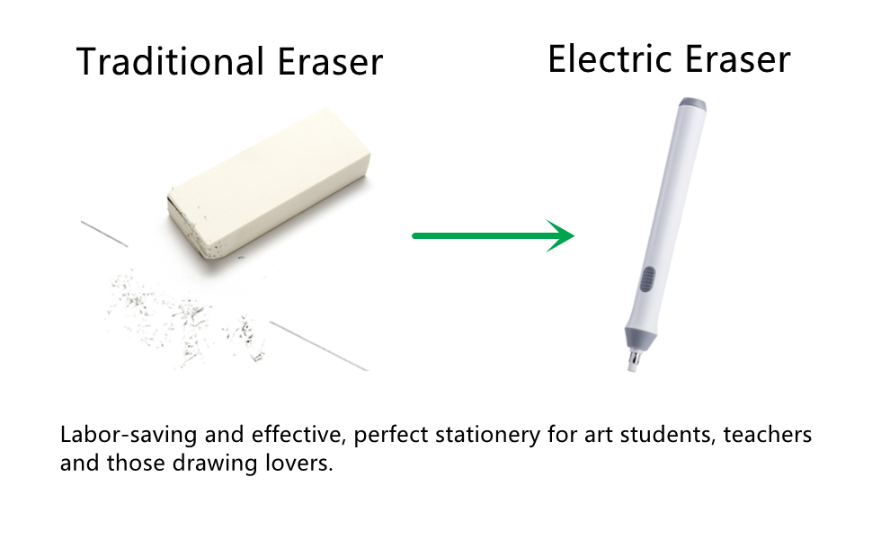 Tenwin Electric Eraser Electric Battery Operated Automatic Pencil