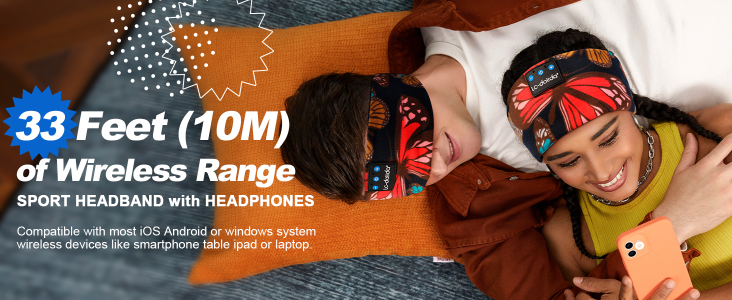 Sleep Mask with Bluetooth Headphones