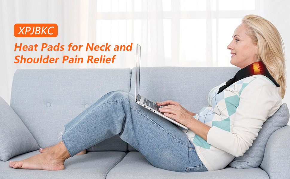 Almohadillas térmicas para aliviar el dolor de cuello y hombros