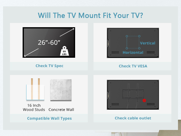 Fixed TV Mount SFM006-4
