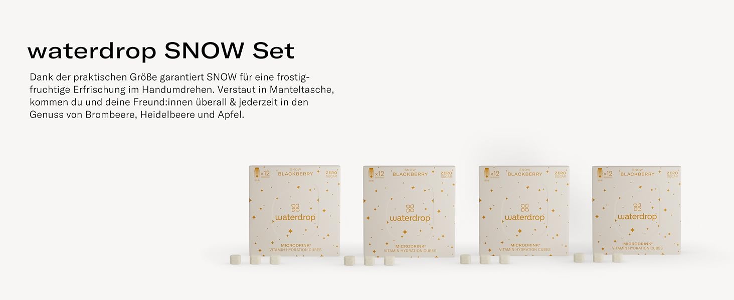 waterdrop snow set