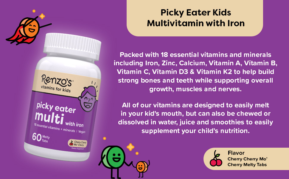 Packed with 18 essential vitamins and minerals to help build strong bones and teeth.