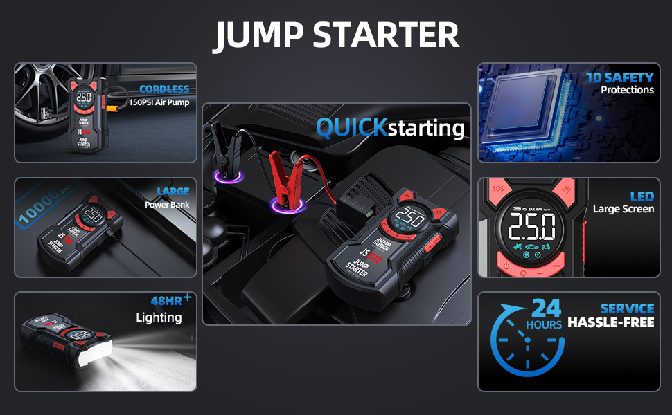 Car Battery Jumper Starter