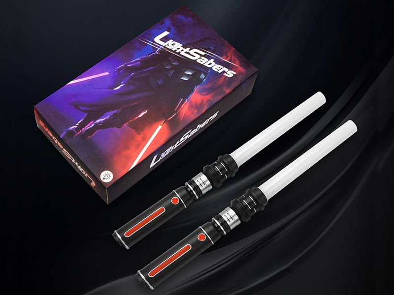 LED ライトセーバー 12色 光る剣 伸縮式 合体可能 2本セット 光る刀 コスプレ 撮影用小道具 光るソード 光るおもちゃ 誕生日 プレゼント led パーティーグッズ バッテリー付属