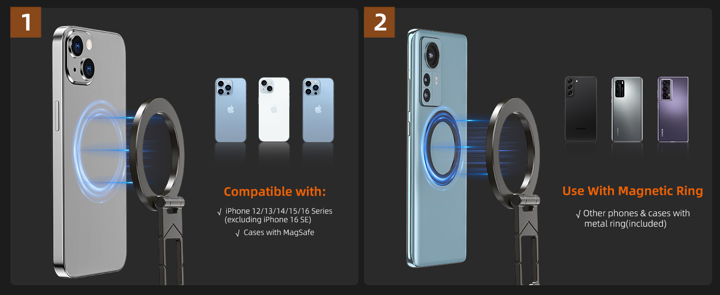 Magnetic Phone Holder Mount Stand