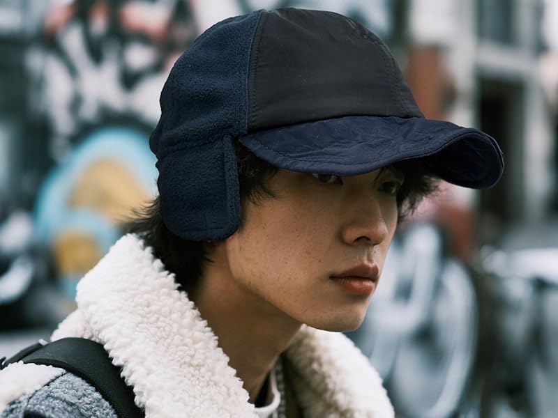 WOOLRICH ユニセックス：フライトキャップ 耳あて付き WOOLRICH ユニセックス：フライトキャップ 耳あて付き WOOLRICH
