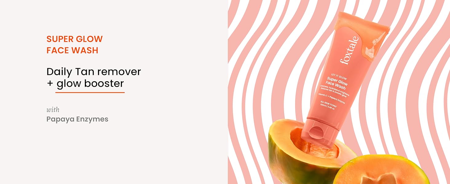 Foxtale super Glow Face Wash