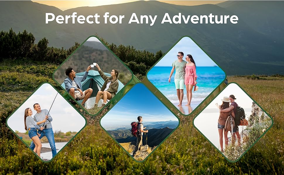 Bring your double camping pad on any adventure.