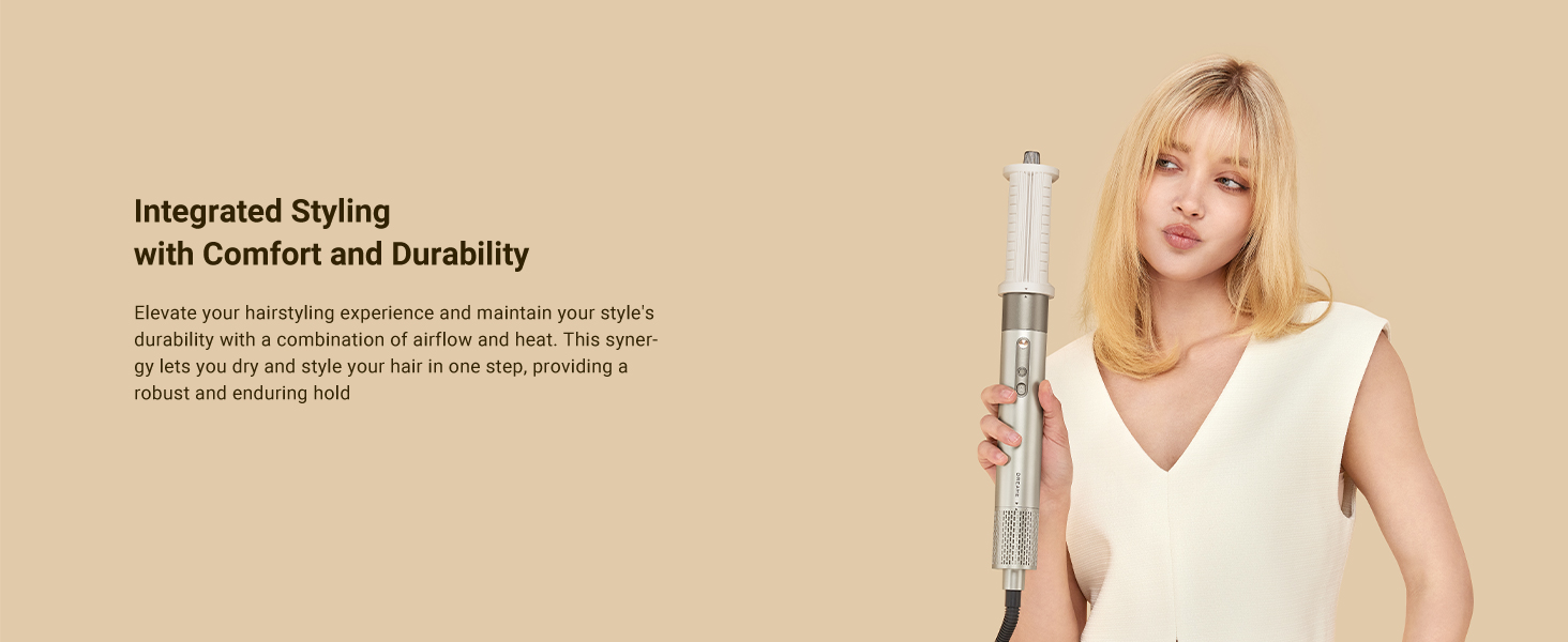 Dreame AirStyle, 5in1 Hair Drying & Styling System for Curling, Smoothing, and Volumizing