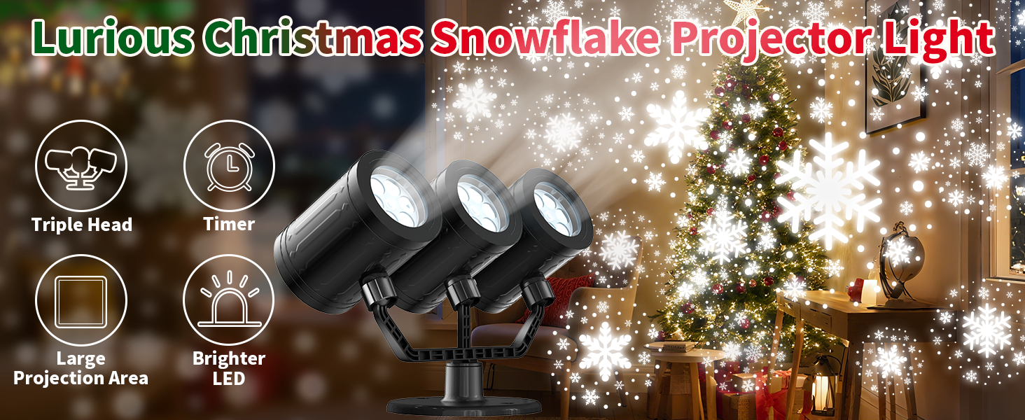 christmas projector lights outdoor
