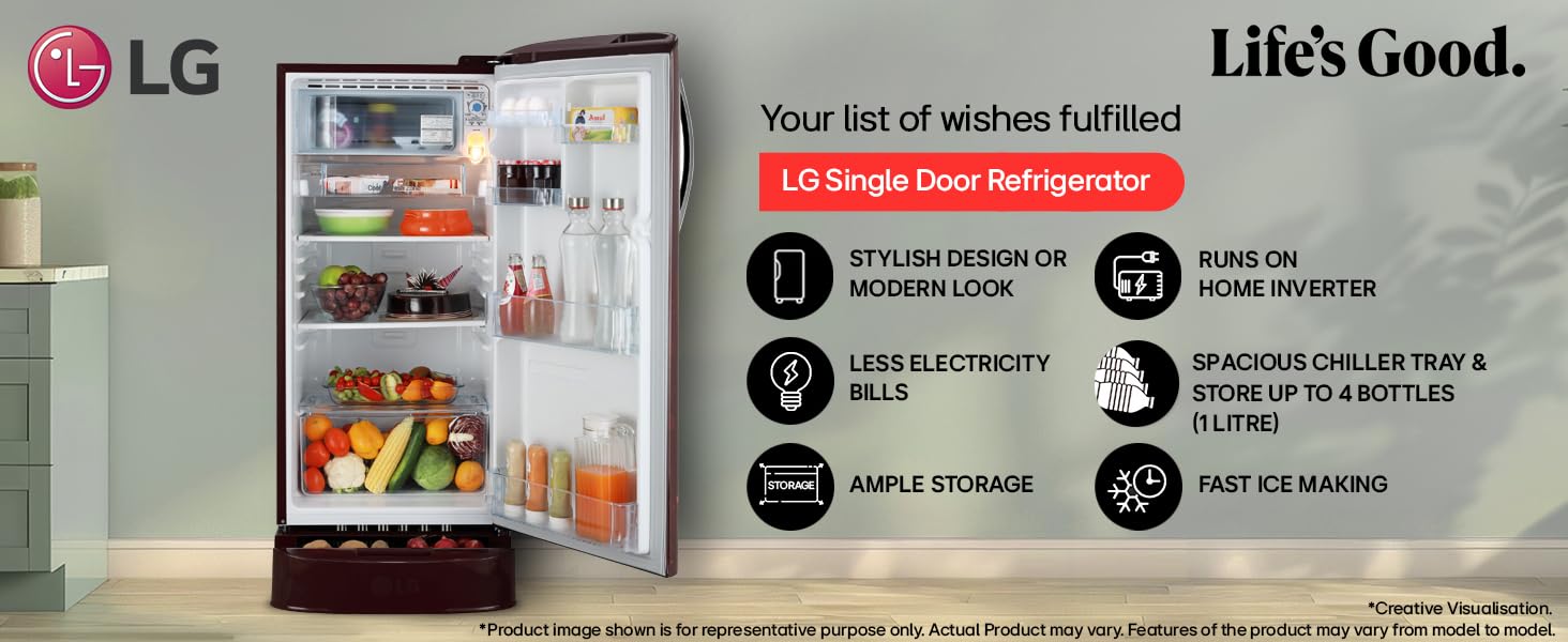 reason to buy kg single door refrigerator