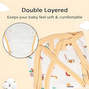 Koochie-Koo Cotton Diapers L Size Langots For New Born 9-12 months for Baby