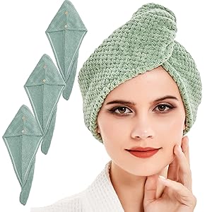 Mikrofaser-Haarhandtuch 