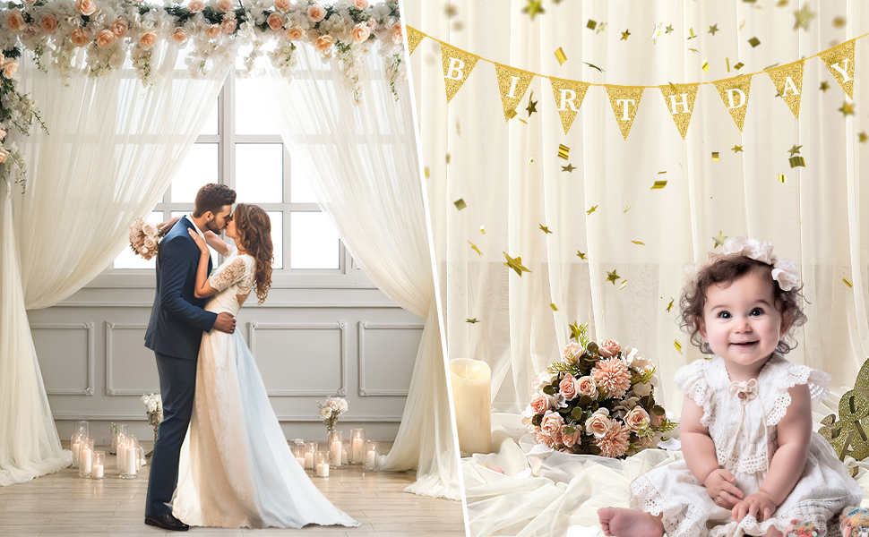 champagne backdrop baby shower