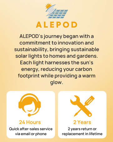ALEPOD Solar Pathway Lights