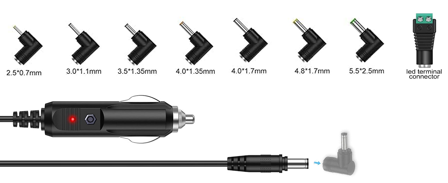 12v power supply car socket