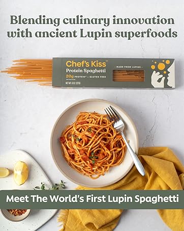 protein low carb lupin pasta superfood healthy keto chickpea lentil gluten free high fiber low cal