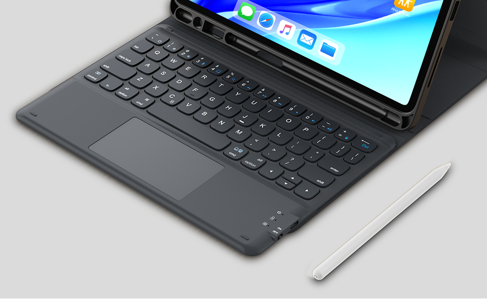 Earto iPad Air 11 inch Case with Keyboard 2024, iPad Air 5/4th