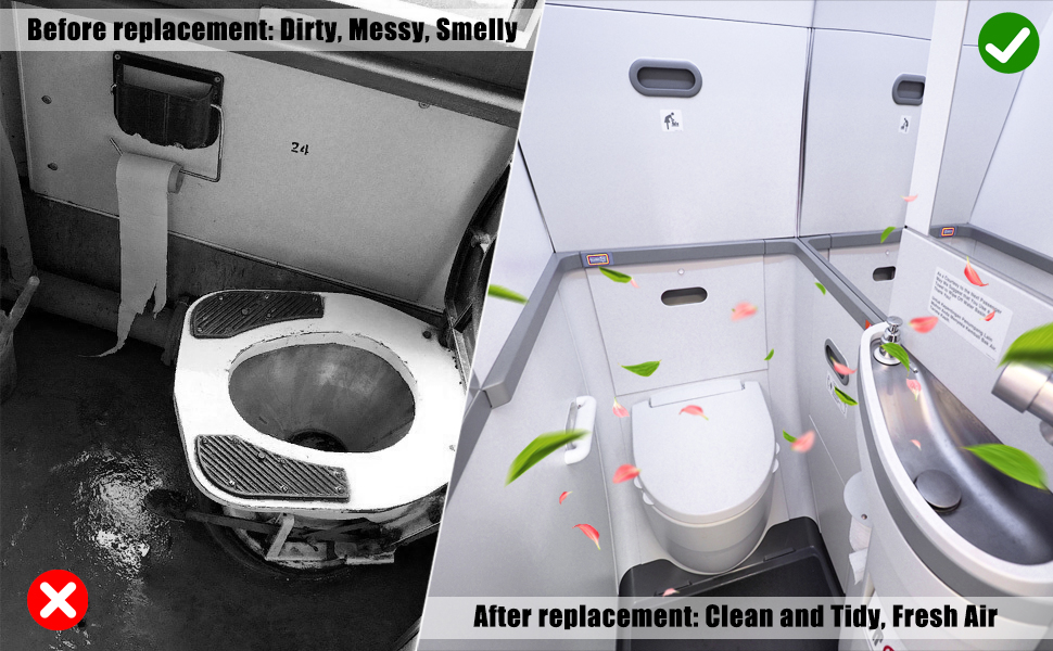 3" RV Toilet Flange Replace 385345892 with RV Toilet Seal