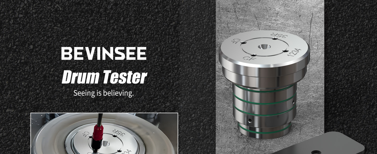 Bevinsee Drum Tester Compatible with Ford LS 6L80 6L90 35R/1-2-3-4 Drum Testing Tool Leaks and Crack