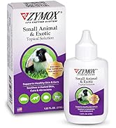 Zymox Small Animal & Exotic Topical Solution, 1.25 oz. – Supports Healthy Skin & Ears for Dog, Ca...