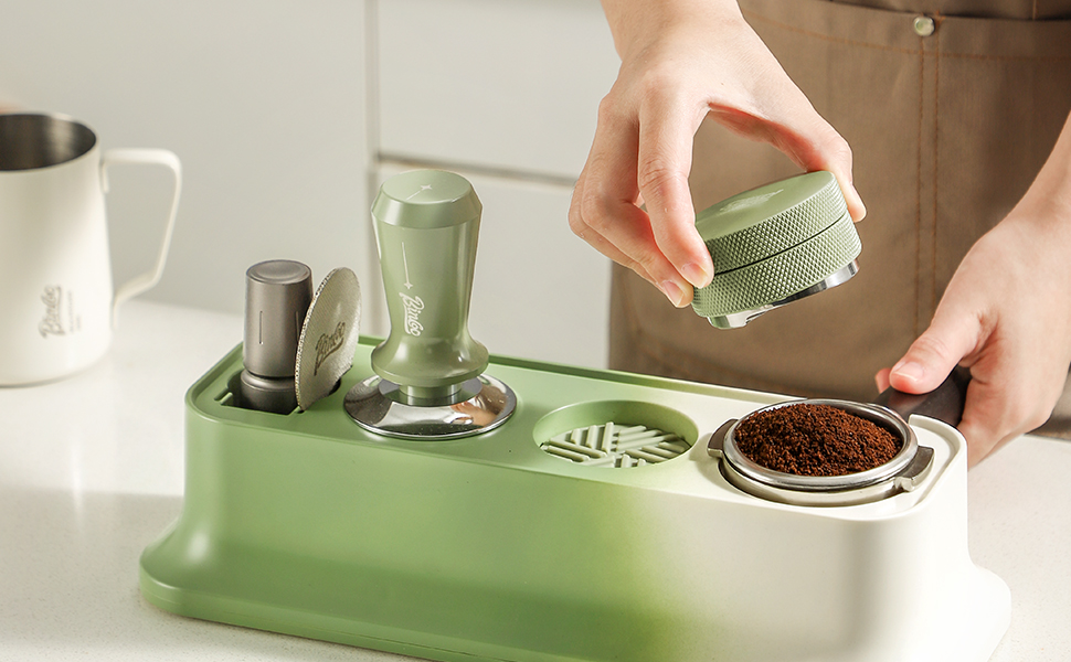 Coffee Distributor & Tamper