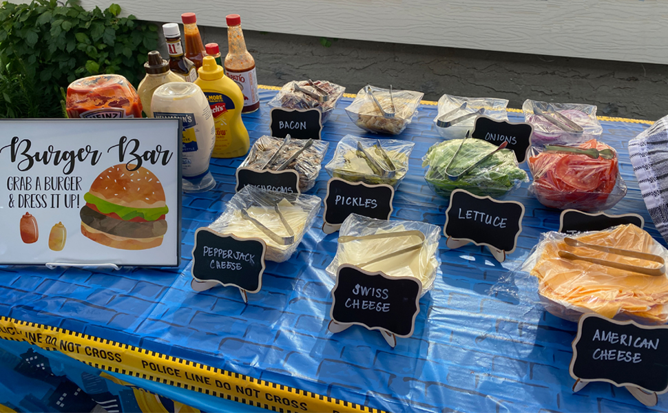 ONUPGO Mini Chalkboard Signs with Easel Stand, 20 Pack