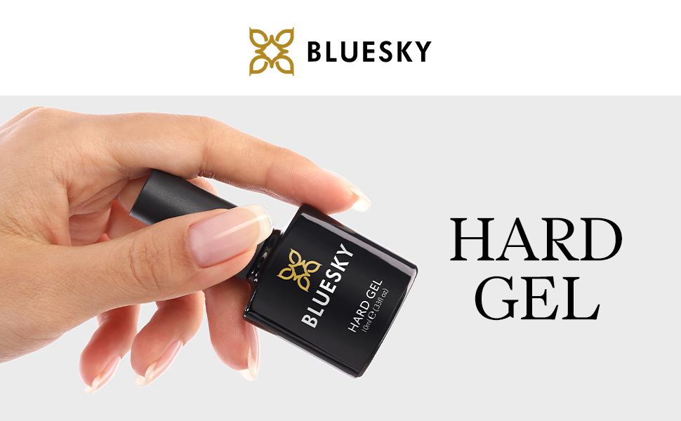 BLUESKY Hard Gel for Nails Strengthener 4IN1 Builder Gel