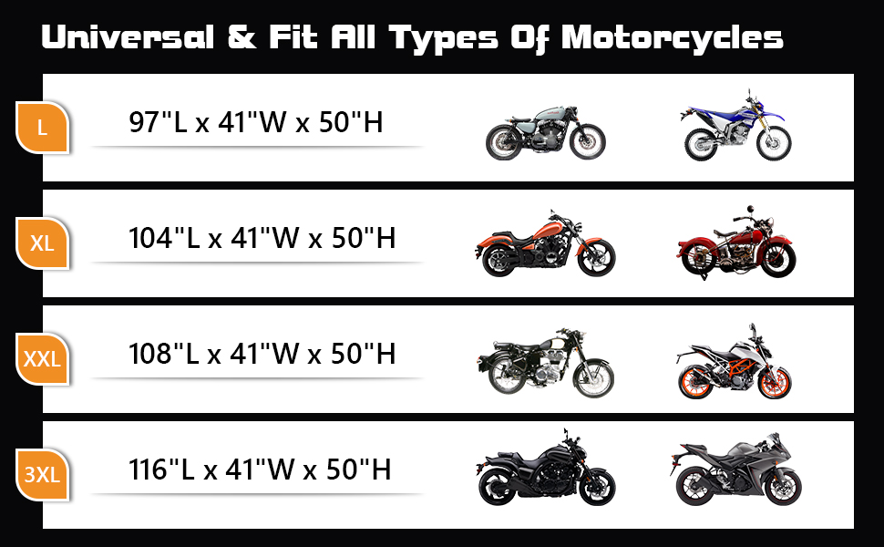 waterproof motorcycle cover