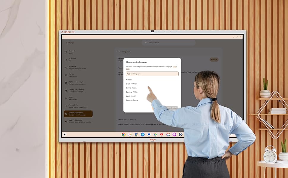 Multi language support