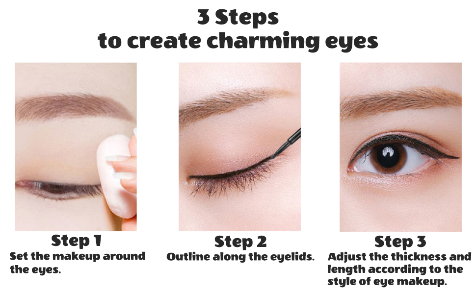 how to use liquid eyeliner